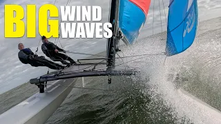 Too Windy to Race… Wild Hobie 16 Speed Sailing at Hilton Head!