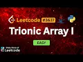 Why Three Phases Decide Validity Trionic Array I LeetCode 3637