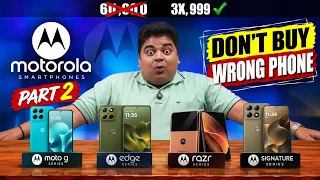 BEST & WORST MOTOROLA PHONES | Don't Buy Wrong Phones in 2026 | PART-2
