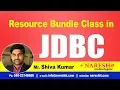 JDBC Tutorials Resource Bundle Class Advanced Java Mr Shiva Kumar
