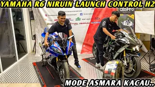 ninja h2 and yamaha r6 contest launch control akang mv asmara kacau