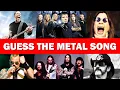 Download Lagu Can You Guess the METAL SONG in Just 5 Seconds? 🎸 | Music Quiz