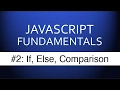 Learn Code JS Tutorial For Beginners - If Else Comparison Operators