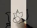 Ganesh chaturthi drawing easy Lord Ganesha drawing step by step