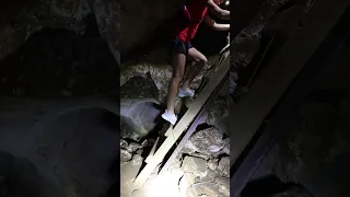 Exploring caves in Eleuthera #bahamas #exploration #travel #caves