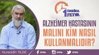 Alzheimer hastasının malını kim nasıl kullanmalıdır?
