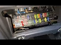 2011-2018 Volkswagen Jetta radio fuse location