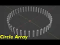How To Make A Circle Array Blender Tips