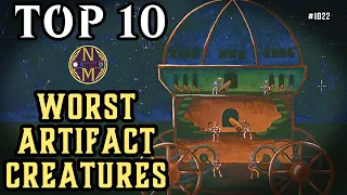 MTG TOP 10 The WORST Artifact Creature At Every Mana Value in Magic the Gathering