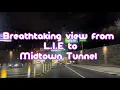 NYC L I E West from Midtown Tunnel