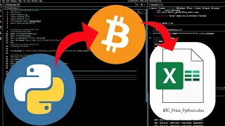 How to get the BITCOIN price with PYTHON Export to Excel Graph With PLOTLY