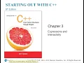 Chapter 3 Expressions and Interactivity