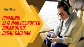Pramono Anung Jawab Kritik soal Tinjau Banjir Pakai Helikopter