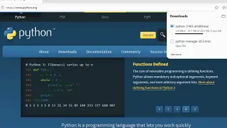 Python 3 14 for beginners python latest version Standalone Method Python install tutorial