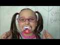 Bad Baby School Lunch Food Fight Victoria Annabelle Toy Freaks Hidden Egg (REUPLOADED)