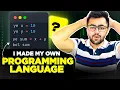 I Built My Own Programming Language