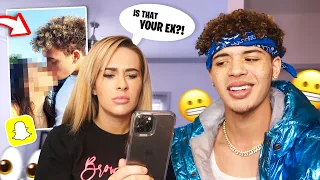 I LET MY GIRLFRIEND GO THROUGH MY PHONE! *she saw my ex*