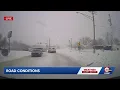 Kansas City Dec 1 afternoon road conditions Slick and snowy around metro multiple closures and