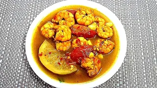 Quick Lemon Pepper Shrimp Prawns চ ড ম ছ র র স প Easy Spicy Prawn Recipe 