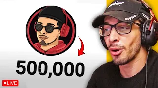 პირველი ლაივი 500 000 გამომწერით!!