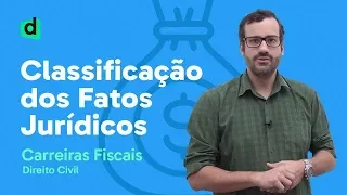 CLASSIFICAÇÃO DOS FATOS JURÍDICOS | DIREITO CIVIL | CARREIRAS FISCAIS