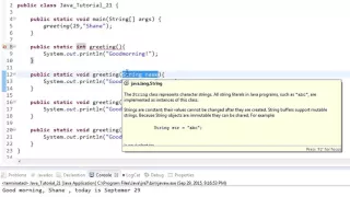 Beginner Java Tutorial Creating Multiple Methods in Java Method Overloading