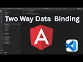 Two Way Data Binding in Angular ngModel Explained Simply Angular 21