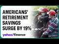 Americans retirement savings surged by 19 Vanguard report
