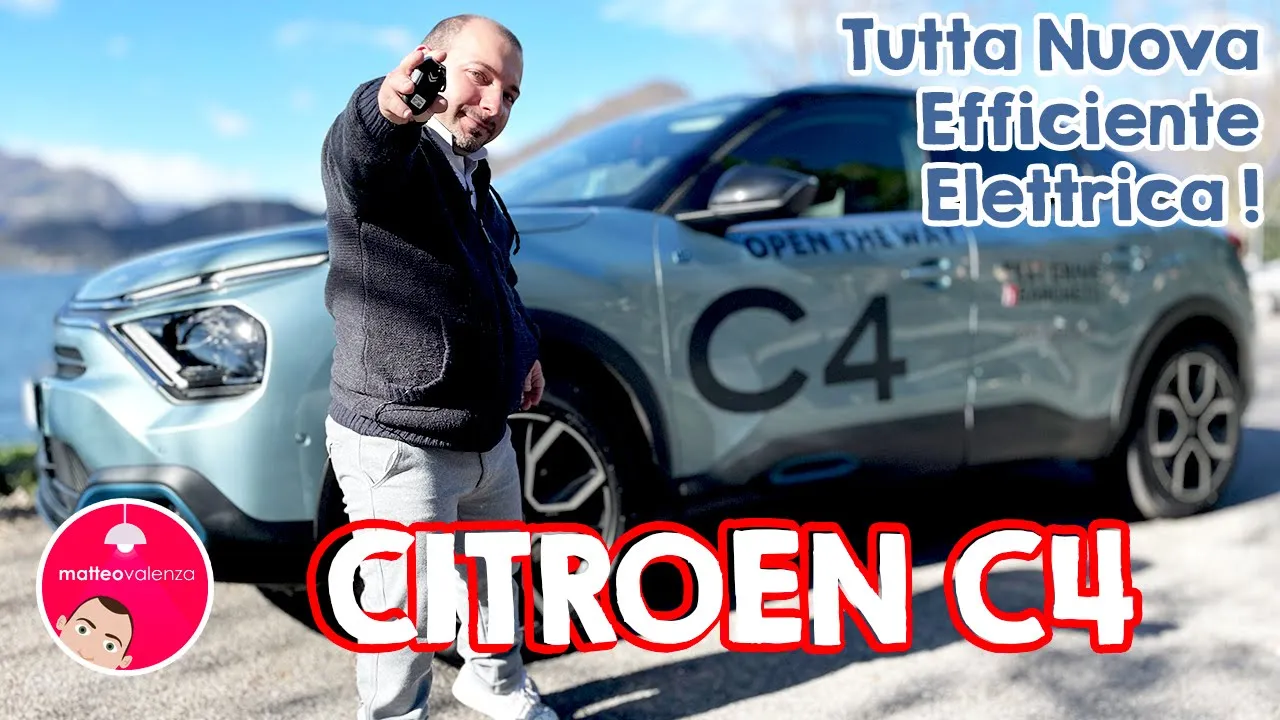 Citroen E-C4 ELETTRICA è TUTTA NUOVA ! 2021