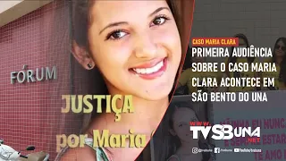 Primeira audiência sobre o caso Maria Clara acontece em São Bento do Una