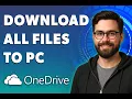 Lagu How To Download All Onedrive Files To My Pc [2025 Guide]