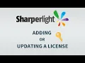 Sharperlight Licence Install