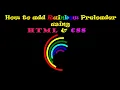 Add Preloader in Website Using HTML CSS Preloader in HTML Page