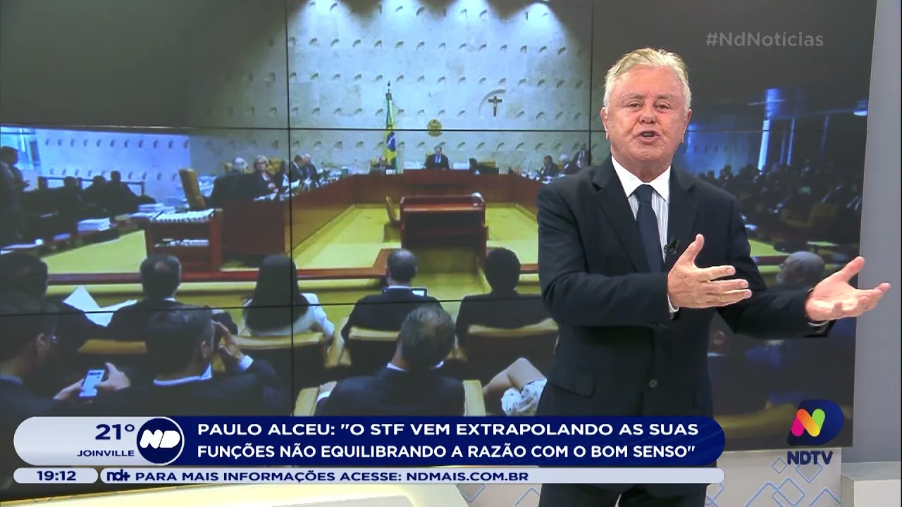 Paulo Alceu: 'O STF vem extrapolando as suas funções não equilibrando a razão com o bom senso'