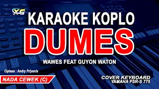 dumes karaoke nada wanita koplo wawes feat guyon waton 