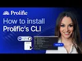 How to Install Prolific s CLI Command-Line Interface Using GitHub Prolific for AI