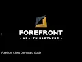 Forefront Client Dashboard Guide