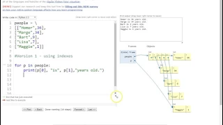 Python - Looping through two Dimensional Lists