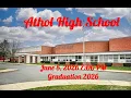 Athol High School Class of 2026 Graduation June 5 2026 7 00 PM