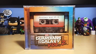 guardians of the galaxy vol 2 awesome mix vol 2 cd unboxing