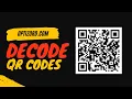 QR Code Decoder QR Code Encoder Secret message