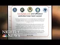 Classifieds Site Backpage com Shut Down By FBI NBC Nightly News