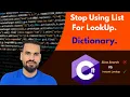 Dictionary Data Structure Explained And Why It s Faster Than Lists