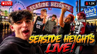 Seaside Heights Wit The Boys 🔴LIVE🔴