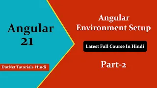 Angular Environment Setup in Hindi Install Angular 21 Step by Step