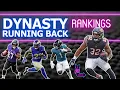 Dynasty RB Rankings Discussion - Monty ET Akers JK