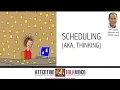 AD Scheduling Versus Thinking How to Schedule with AD