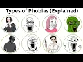 Types of Phobias be like