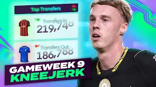 I captained Palmer for a red card π FPL Kneejerk Gameweek 9 π₯