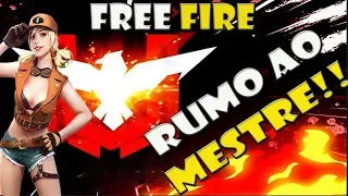 🔴AO VIVO FREE FIRE! SOLO RUMO AO MESTRE !!!